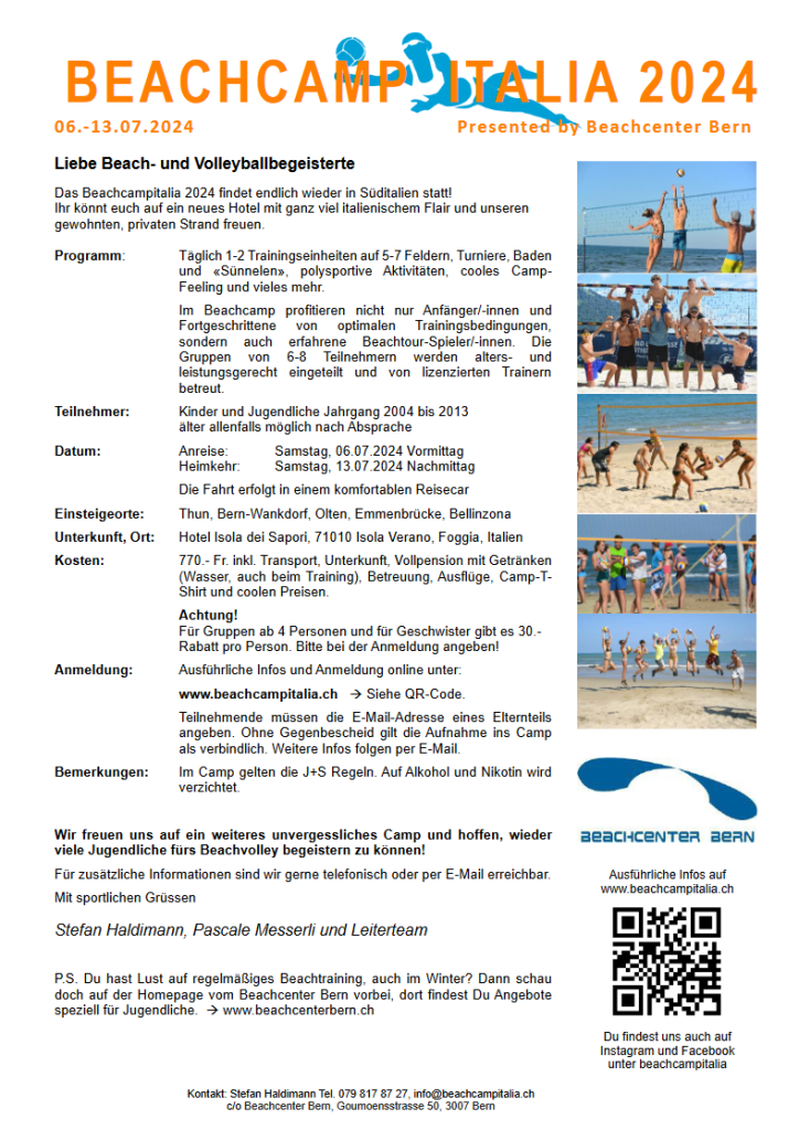 Beachcamp Italia 2024