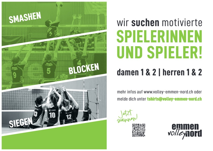 Spielerinnen und Spieler gesucht!